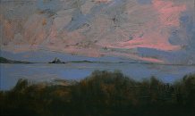 Voir Dans la Baie 2 - 10M - huile sur toile